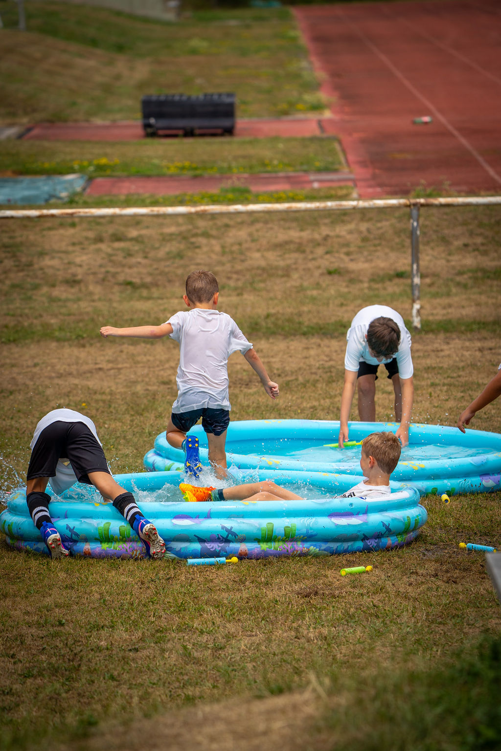 Spielszene im Camp